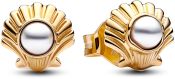 Pandora Disney The Little Mermaid Seashell Stud Earrings