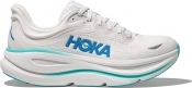 Hoka Bondi 9 Mens Running Shoe - White/Blue - 10