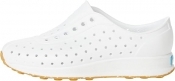Native Robbie Child Sneaker - Shell White/Shell White/Mash Speckle Rubber - C10