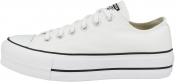 Converse Womens Chuck Taylor All Star Lift Platform Shoes - Optical White - W10-