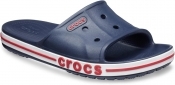 Crocs Bayaband Unisex Slides - Navy/Pepper - M6W8