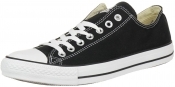 Converse Unisex Chuck Taylor Allstar Canvas Shoes - Black - M5-W7