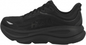 Hoka Bondi 9 Mens Running Shoe - Black - 10