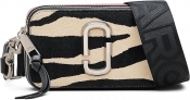 Marc Jacobs The Zebra Haircalf Snapshot Bag - Black/White