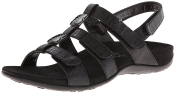 Vionic Amber Adjustable Sandal Black Crocodile - Womens - Size 10 - (Open Box)