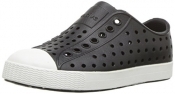 Native Jefferson Kids/Junior Shoes - Jiffy Black/Shell White - C11