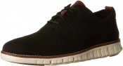Cole Haan Mens Zerogrand Stitchlite Wingtip Oxford Shoe - Black/Ivory - 10