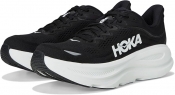 Hoka Bondi 9 Mens Running Shoe - Black/White - 10