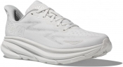 Hoka One Womens Clifton 9 Road Running Shoes - White - 9